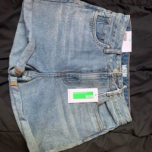 Denim Mom Shorts